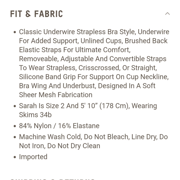 Skims bra - Picture 3 of 3